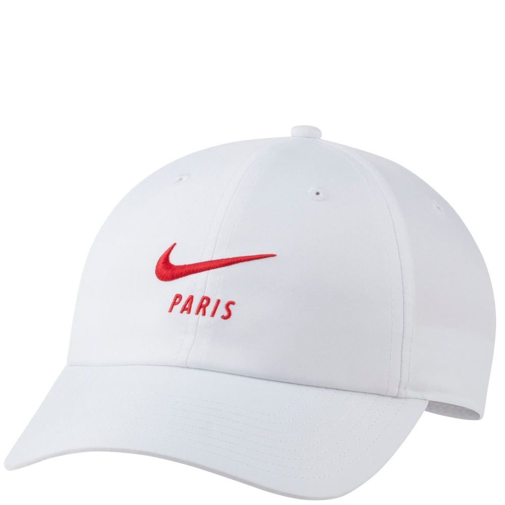 NIKE PARIS SAINT-GERMAIN HERITAGE86 HAT Unisex – White/University Red NWT
